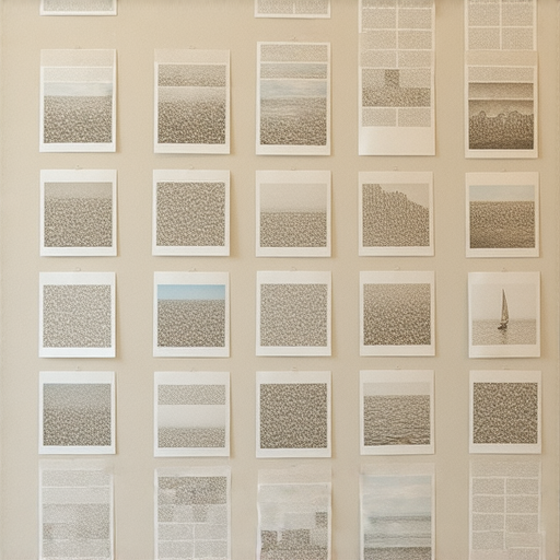 明信片展示各種尺寸，從小巧的直式到經典的橫式，突顯它們的實用性與藝術魅力，揭示最佳尺寸的秘密，吸引人們探索明信片的魔法。