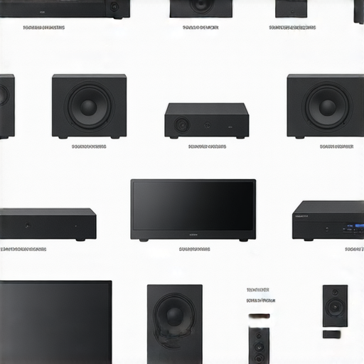 推薦音響器材與5.1音響設備的選擇指南，展示各種音響設備如揚聲器、功放、低音炮，幫助入門者了解音響系統的組成與功能，解析選購技巧與注意事項。