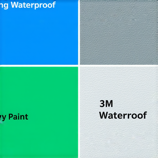 力邦防水漆與3M防水膠膜的對比圖，展示防水效果與應用技巧，幫助消費者選擇最佳防水產品，確保家居乾爽無憂。