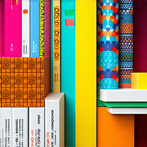 印刷作品展示，從色彩鮮明的書籍到創意十足的衣服，呈現印刷的無限魅力，促進創意的實現與分享，激發設計靈感。