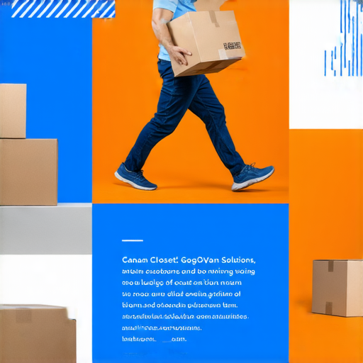 迦南衣櫃提供超值搬運方案的廣告圖片，展示gogovan服務價錢與運輸效率，吸引顧客探索實惠的秘密。