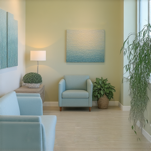 醫療診所內部裝飾和氛圍的精緻細節，展示醫療專業與人性化關懷的結合，揭示診所背後的角色與認同，讓人感受到舒適與信任。