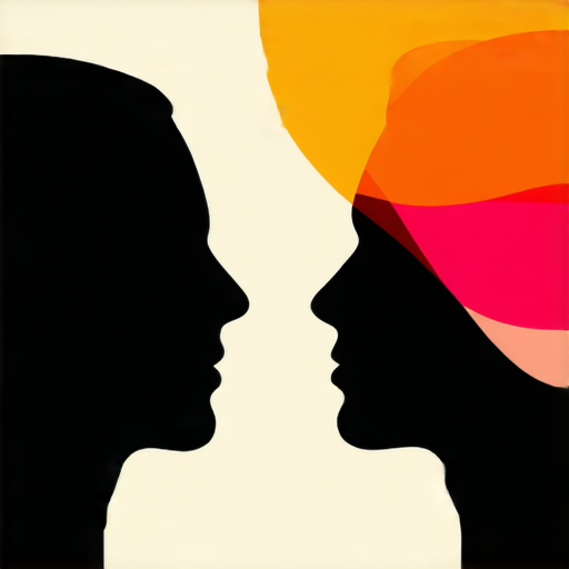 探索英文世界的圖片，展示註銷與謙虛之間的多樣應用與認知，體現英語語言的豐富性和靈活性，包括文化符號和社會場景，展現溝通的重要性與深度。