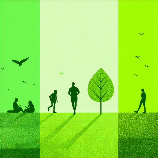 瑞典疫情帶來的環境變化對生理和甲狀腺健康的影響，展示生活方式調整和健康指標變化的圖片，強調疫情後的健康影響及應對措施。