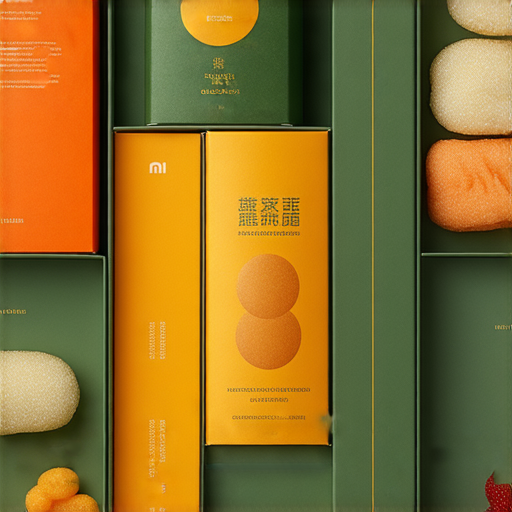 小米食品展示，隱藏著驚人的工程師故事，展示創新設計和科技元素，顯示小米在食品領域的獨特理念和工程技術，吸引消費者目光。