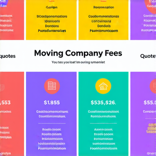 搬屋公司收费与报价比较图，展示不同搬屋公司服务内容及价格，帮助用户选择最适合的搬屋公司，确保合理预算与优质服务。