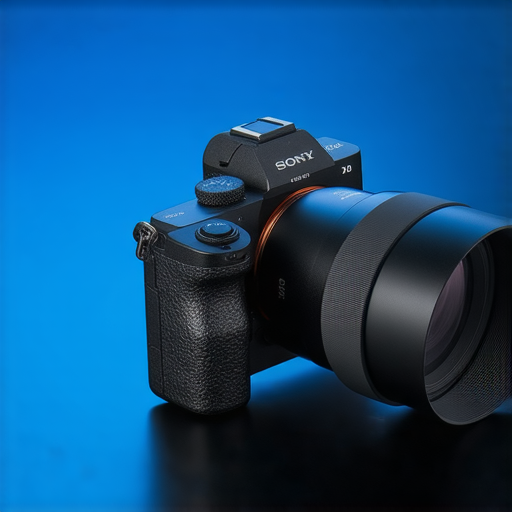 探索Sony相機2023，無反相機展示其高性能與便捷性，拍攝驚艷追星照的最佳選擇。畫面中可見新型相機設計，適合各類攝影愛好者及專業人士。