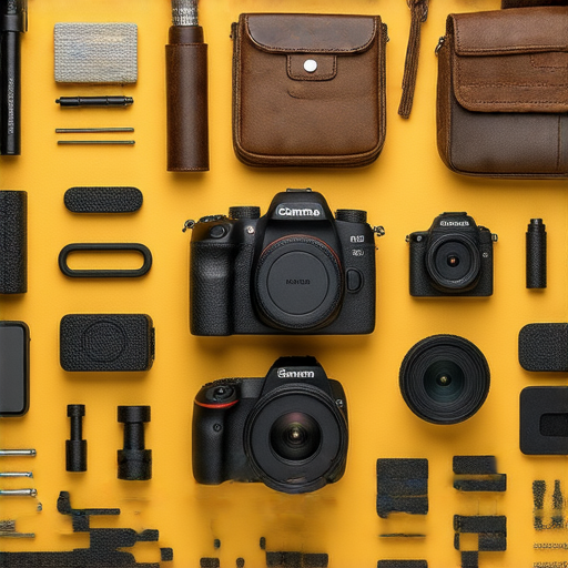 專業相機維修服務介紹，深水埗與旺角地區維修店選擇指南，展示多款維修工具與相機配件，適合攝影愛好者尋找可靠的維修選擇。