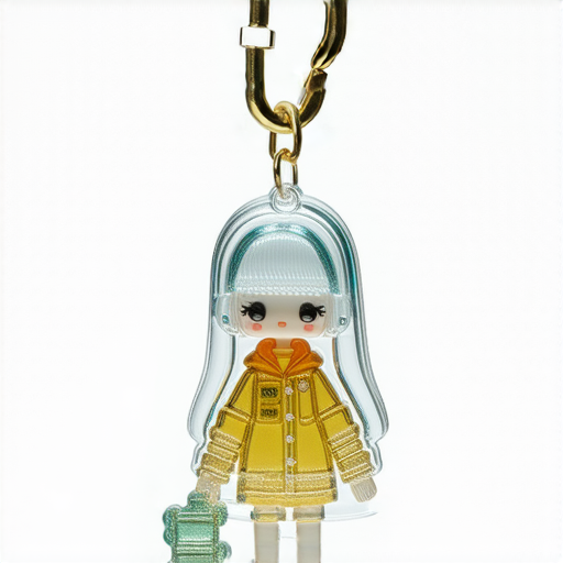 發現最獨特的鎖匙扣，透明公仔設計搭配名牌風格，色彩鮮豔且造型可愛，讓你愛不釋手，增添個人魅力，完美的潮流配件。
