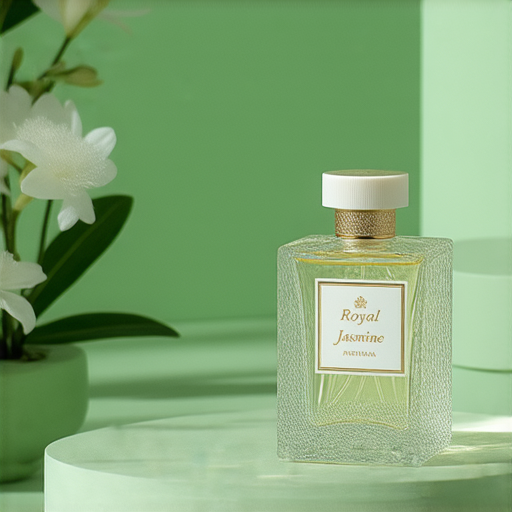 皇訂茉莉香氛驚喜贈品的全新產品圖片，展示活色生香的獨特包裝和香氛瓶設計，強調探索香氣帶來的令人愉悅體驗。