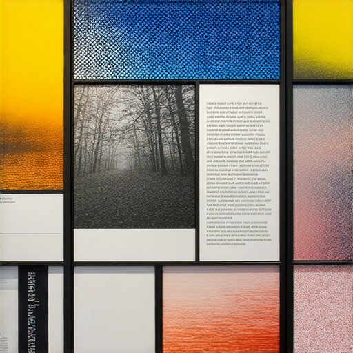 板展設計展示各類印刷展板，色彩繽紛且創意十足，強調無限可能的設計風格，吸引參觀者探索印刷技術與藝術的結合，揭開板展的神秘面紗。