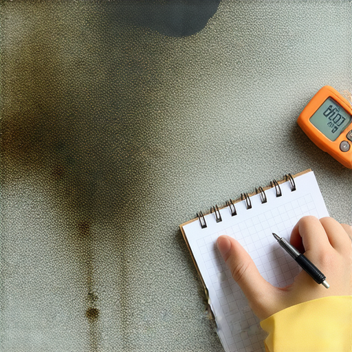 家中漏水問題的檢查圖，顯示漏水情況和損害，提醒觀眾及時處理漏水問題，以便了解可能獲得賠償的途徑，有效維護家庭安全。