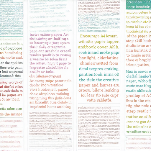 A4紙的各種筆記和相簿技巧展示，色彩繽紛的手寫字和插畫，創意發揮的靈感瞬間，讓你的創意飛揚，探索如何掌握A4紙的魔力，提升手作藝術的魅力。