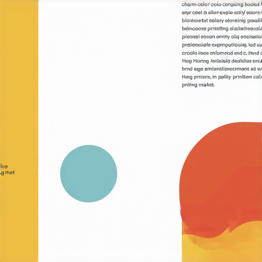 探索色彩的魅力的小冊子封面，展示多樣豐富的色彩搭配，突顯印刷技術的精湛，吸引目光，讓你的小冊子在香港印刷市場中脫穎而出，提升品牌形象。