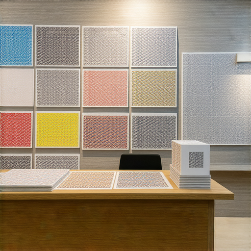 旺角印刷工作室內部場景，創意團隊專注於印刷設計，展示多彩的印刷樣本，反映出香港最具創意公司的活力與熱情，快來揭開這裡的秘密！