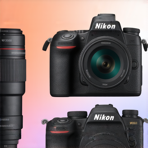 尼康相機系列展示，從時尚的ZFC到耐用的W300，涵蓋不同需求與風格的完美選擇，展現攝影的無限可能與多樣性。