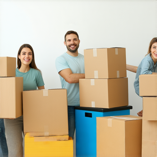 搬運紙箱帶輪的秘訣，圖中展示了使用紙箱帶輪搬家的便利，輕鬆移動重物無需費力，提升搬家效率，必備搬家工具，適合各類居家搬遷。