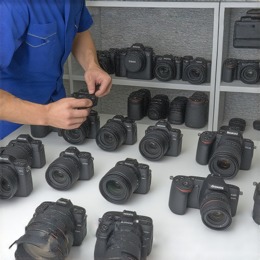 香港主要維修中心專業相機維修服務展示，技術人員正在檢查相機部件，提供全方位維修解決方案，確保相機性能恢復最佳狀態。