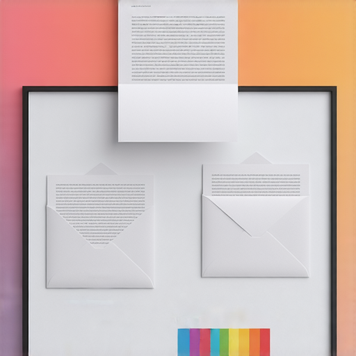 一張展示A4紙的尺寸、使用範圍及其在信封和相框中應用的圖片，強調A4紙在多種文書和藝術作品中的重要性及實用性。