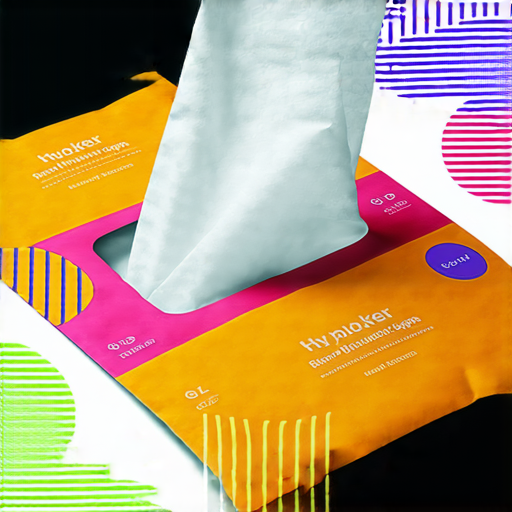 定制專屬紙巾包裝的圖片，展示創意設計與獨特風格，為每一次用餐增添個性化元素，吸引顧客點擊了解更多定制選擇。