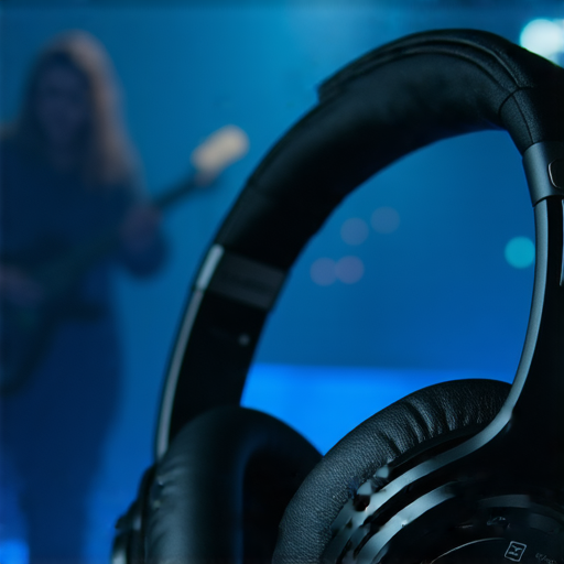 Sennheiser無線耳機展示，耳機設計精美，強調音質與舒適度，背景音樂演出場景，讓你的耳朵驚艷不已，進入音質新境界，享受無線音樂的自由。