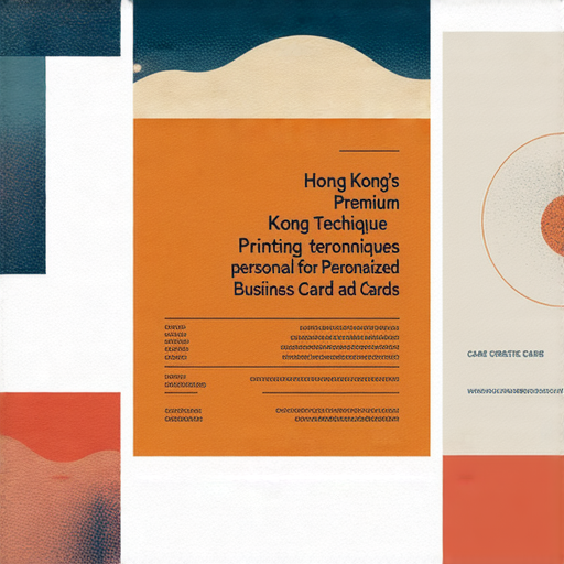 灣仔印卡片攻略的圖片，展示香港印刷精品的精美設計，搭配多樣化的印刷材料及創意元素，幫助用戶打造獨一無二的個性化名片及卡片設計，展現個人風格。
