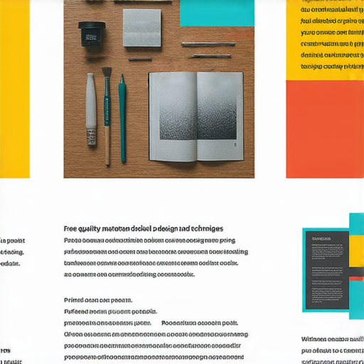 掌握小冊子設計與印刷技巧的免費教學下載圖，展現創意無限發揮的清晰示範，適合設計師和創作者，提供實用的設計和印刷建議，啟發新的創意點子。