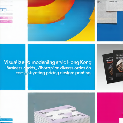 解密香港印刷服務，展示各類產品如名片、海報等，強調最具競爭力的價格與設計選擇，吸引需要印刷解決方案的客戶。