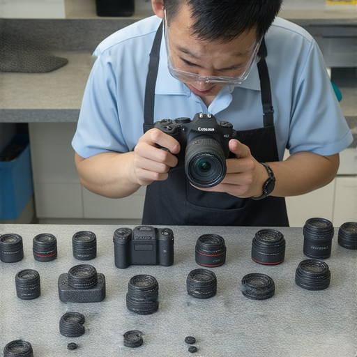專業相機維修服務的技術人員在深水埗和旺角進行維修教學，展示各種相機維修工具及配件，適合學習相機維修技巧的選擇，提供全面指南。