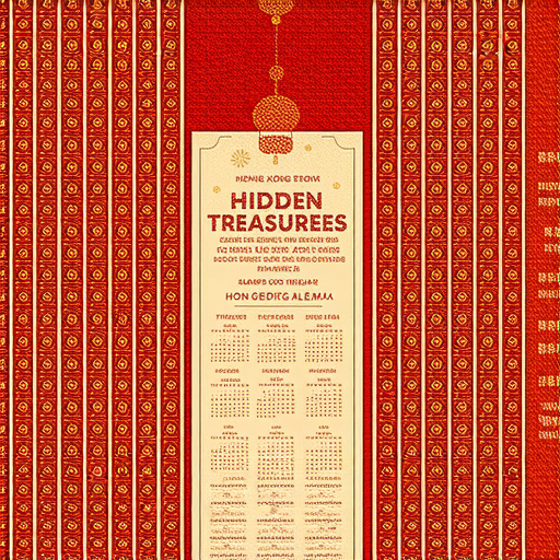 香港年曆中的隱藏寶藏，展示各大節日與活動的精彩瞬間，從傳統慶典到現代盛事，吸引遊客的目光，讓你體驗不容錯過的香港文化精華。