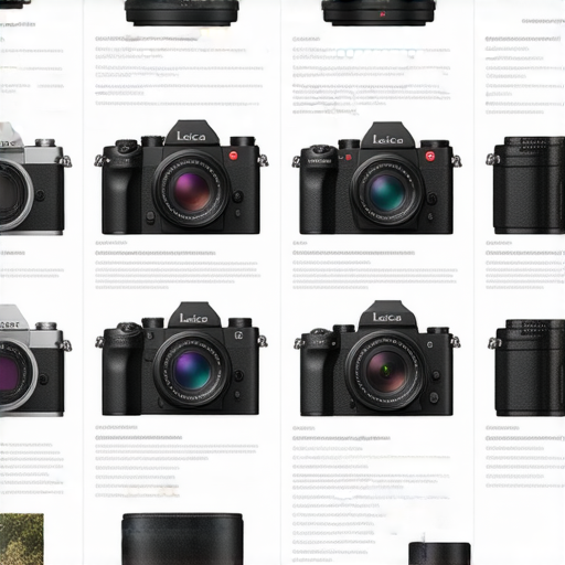 Leica相機的入門指南圖片，展示不同型號的Leica相機及其拍攝效果，輕鬆拍出藝術作品的展示，適合2023年的攝影愛好者與新手了解Leica的魅力。