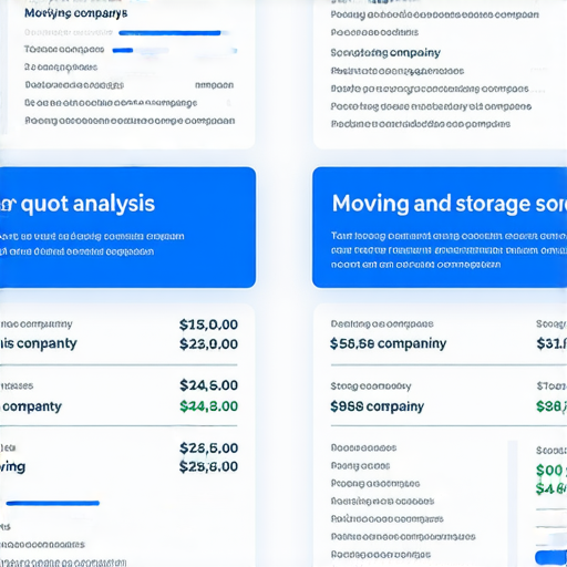 搬屋報價分析圖表，展示不同搬家公司和存倉服務的價格比較，包含搬屋費用和存倉價格的清晰數據，適合尋找搬屋及存倉方案的讀者參考。