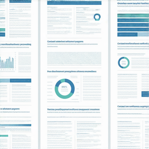探索英文中的裁員與補助相關設施與計劃分析的圖片，展示了不同的支援計劃、資源連結及數據圖表，強調如何幫助受影響員工重新就業及獲得補助。