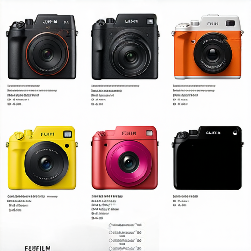 2024年Fujifilm相機推薦與比較，展示即棄相機新用法的視覺，介紹多款Fujifilm相機特點，引導用戶立即了解最新攝影技術與創意應用。