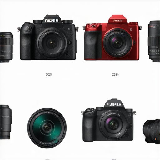 Fujifilm相機與鏡頭發展全攻略，展示不同即棄相機型號，並比較2024年最新選擇，適合攝影愛好者的必備資訊，探索攝影新世界的最佳選擇。