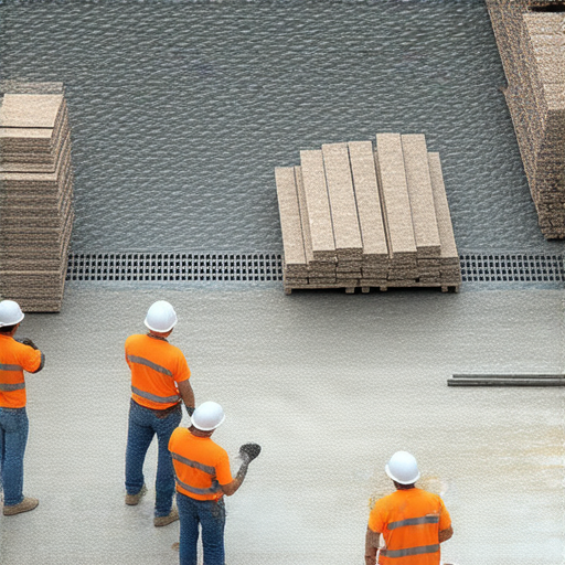 揭開防水工程秘訣的圖片，展示專業施工團隊進行防水處理，並強調一坪的成本，呈現水電施工的高品質專業服務，讓您了解防水重要性。