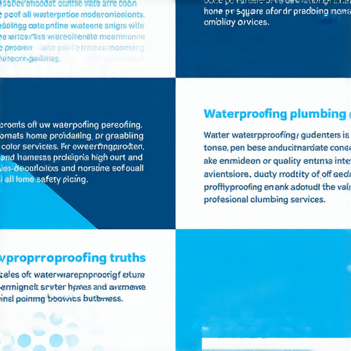 掌握防水真相的服務介紹圖片，展示一坪防水價格及專業水電服務，幫助解決所有防水相關疑惑，提升家庭防水品質，確保室內環境安全乾燥。
