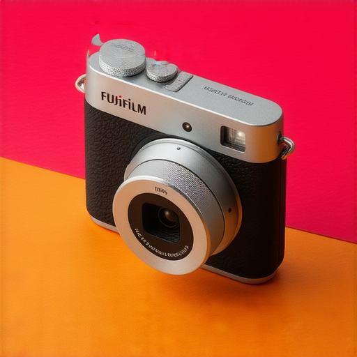 全新Fujifilm即影即有相機展示，吸引攝影愛好者探索，捕捉珍貴瞬間的完美工具，展現相機的設計與功能。