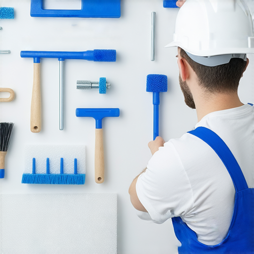 專業防水技術介紹，展示不同防水材料和工具，水電專家指導選擇最佳材料，打造無漏水的理想空間，提升家居安全與舒適。