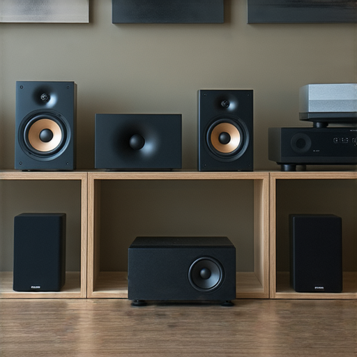 音響箱選購秘訣的專業服務圖片，展示了音響箱的多樣選擇和選購注意事項，幫助消費者找到理想音響設備，針對不同需求提供建議與解答。