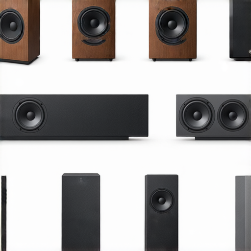 音響箱的多種選擇與搭配示意圖，展示不同樣式與品牌，提供音質比較，幫助用戶選擇理想的音響箱，讓音樂重燃激情，探索最佳搭檔。