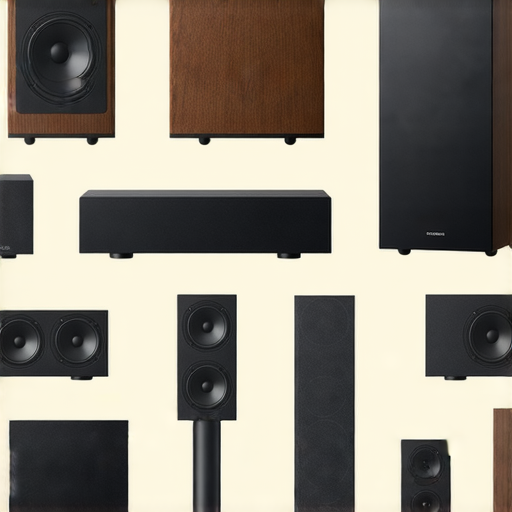 選擇合適的音響箱提升音樂聆聽體驗的示意圖，展示多款音響箱擺放在不同音樂環境中，強調音色、設計與契合度，讓音樂愛好者輕鬆找到理想的選擇。