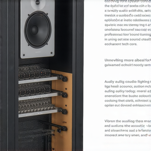 揭開音響箱的秘密，專業調音服務提升音質，展示音響箱內部結構，強調音質優化技術，吸引音響愛好者點擊了解更多資訊。