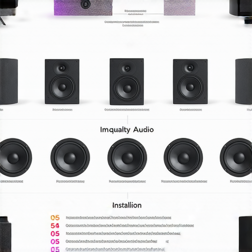 提升音質體驗的音響箱選擇與使用攻略圖解，展示不同音響箱類型及安裝技巧，強調音質提升的關鍵因素，幫助用戶選擇高品質音響設備，享受更清晰、動感的音樂體驗。