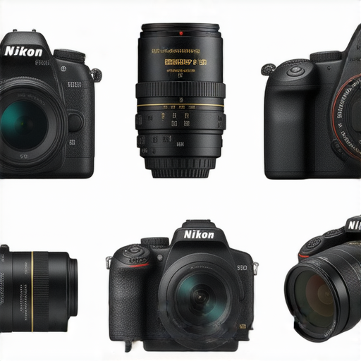 探索尼康相機系列的圖片，展示從Z FC到Coolpix W300的各種型號，強調攝影創作的多樣性與性能，吸引攝影愛好者及專業人士的目光，展現每款相機的獨特設計與功能。