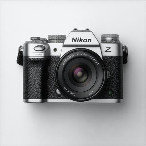尼康Z FC相機展示，突出其復古設計與現代技術，搭載大型感光元件，適合攝影愛好者的全能型選擇，展現其卓越的拍攝性能與時尚魅力。