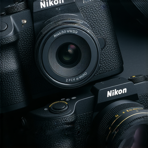 Nikon Z FC和W300相機的特寫，展現其獨特設計和功能，完美詮釋專業攝影的魅力，為攝影愛好者帶來無限創作潛力。