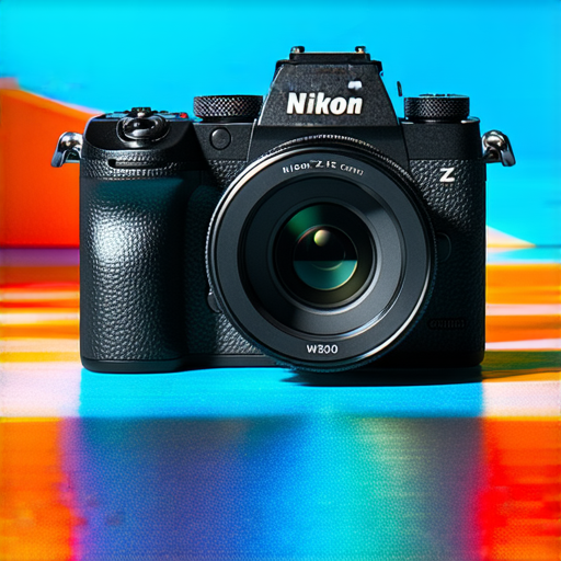 尼康Z fc與W300相機展示，色彩鮮豔，捕捉動人瞬間的魅力，無論是街拍還是戶外攝影，完美呈現攝影藝術之美，探索尼康相機魅力。