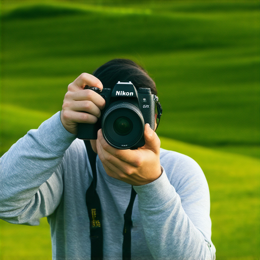 探索Nikon Z FC相機的魅力，專業攝影服務展示，攝影師在自然風景中拍攝，開啟你的攝影之旅，體驗創意與技術的結合。