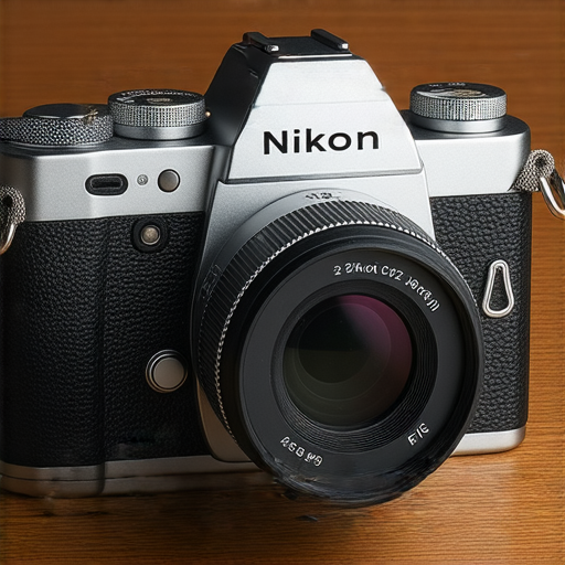 Nikon Z FC相機展示，強調其復古設計與現代性能，背景為專業攝影場景，顯示出相機的獨特功能及專業服務，吸引攝影愛好者探索科技與藝術的結合。